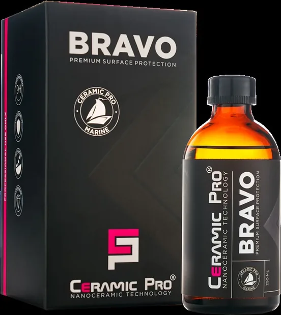 Ceramic Pro Bravo — protective coating for surfaces above the waterline
